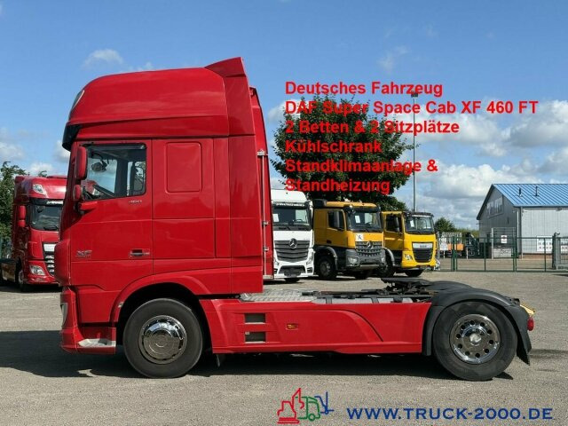 DAF XF 460 FT Super Space Cab 2 Betten + Kühlschrank - Tracteur routier: photos 1 DAF XF 460 FT Super Space Cab 2 Betten + Kühlschrank - Tracteur routier: photos 1