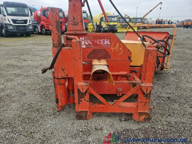 Broyeur de végétaux Unimog Dücker HF 760 Holz Häcksler Schredder Zapfwelle: photos 9