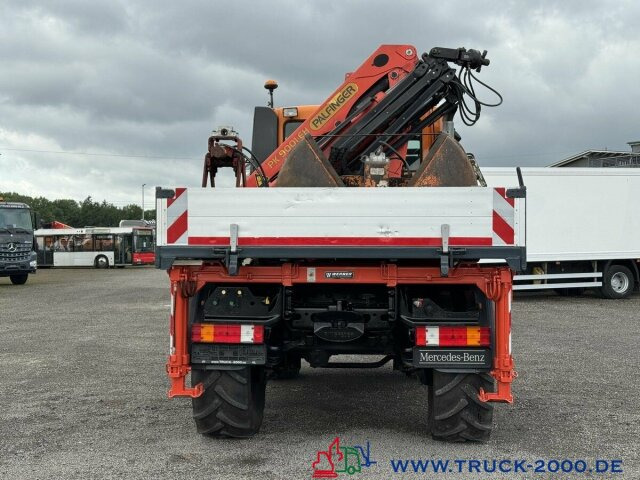 Unimog U400 4x4 PK9001 5.+6.Steuerkreis Zapfwelle 286PS - Camion plateau, Camion grue: photos 4 Unimog U400 4x4 PK9001 5.+6.Steuerkreis Zapfwelle 286PS - Camion plateau, Camion grue: photos 4