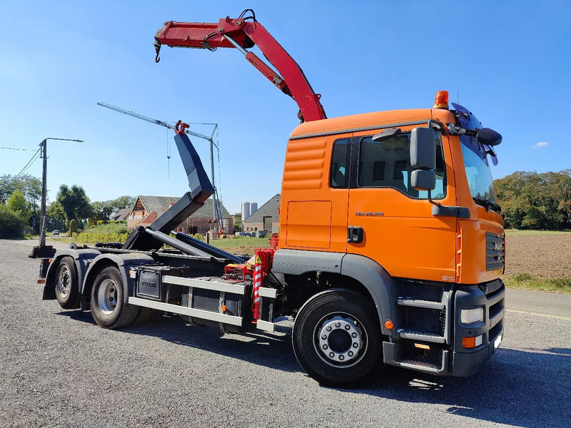 MAN TGA 28.310 Container / Fassi F130 - Camion ampliroll, Camion grue: photos 5 MAN TGA 28.310 Container / Fassi F130 - Camion ampliroll, Camion grue: photos 5