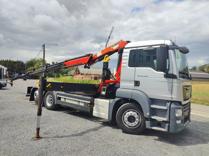 MAN TGS 26.420 Container / Palfinger PK18002 - Camion ampliroll, Camion grue: photos 3 MAN TGS 26.420 Container / Palfinger PK18002 - Camion ampliroll, Camion grue: photos 3