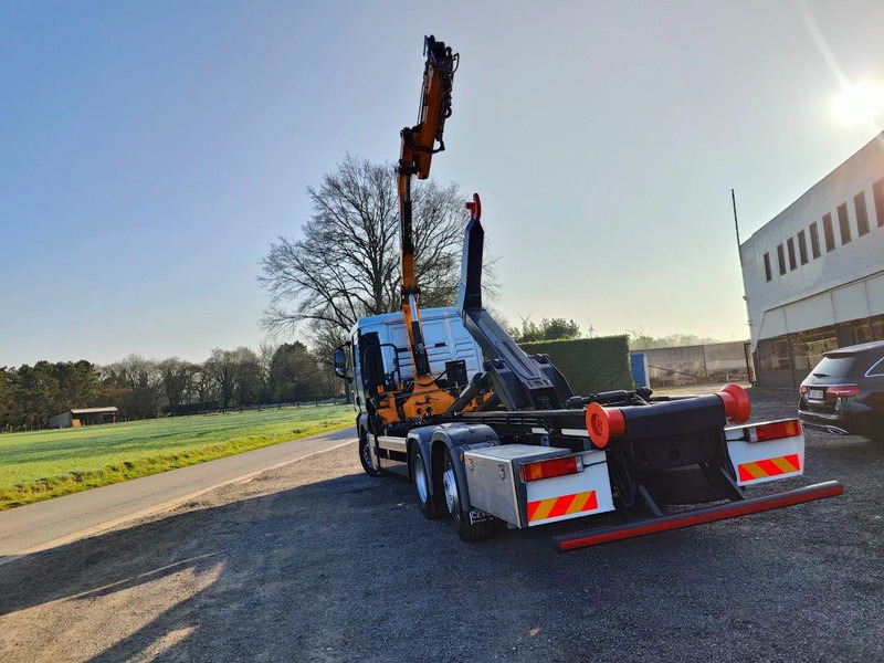 MAN TGX 26.400 6x2 Euro5 Container LEEBUR + Crane Effer 145 - Camion ampliroll, Camion grue: photos 3 MAN TGX 26.400 6x2 Euro5 Container LEEBUR + Crane Effer 145 - Camion ampliroll, Camion grue: photos 3