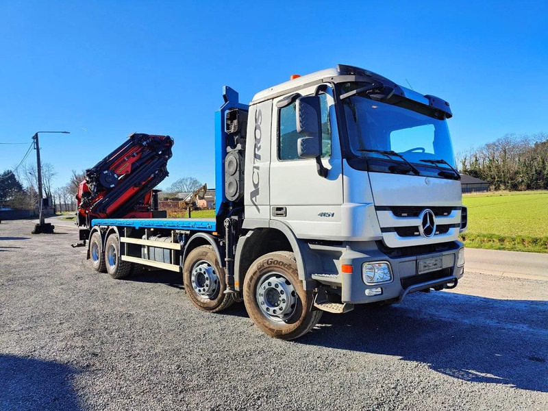 Mercedes-Benz Actros 4151 V8 8x4 Palfinger PK78002 - Camion plateau, Camion grue: photos 2 Mercedes-Benz Actros 4151 V8 8x4 Palfinger PK78002 - Camion plateau, Camion grue: photos 2