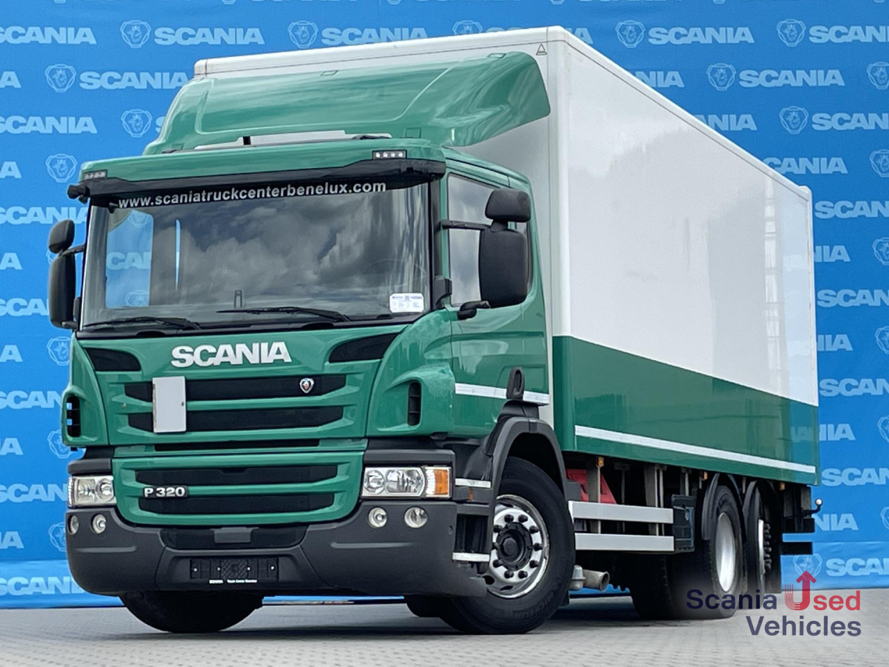 SCANIA P 320 DB6x2*4MNB RETARDER FULL AIR 8T TAIL LIFT 2T - Camion fourgon: photos 1 SCANIA P 320 DB6x2*4MNB RETARDER FULL AIR 8T TAIL LIFT 2T - Camion fourgon: photos 1