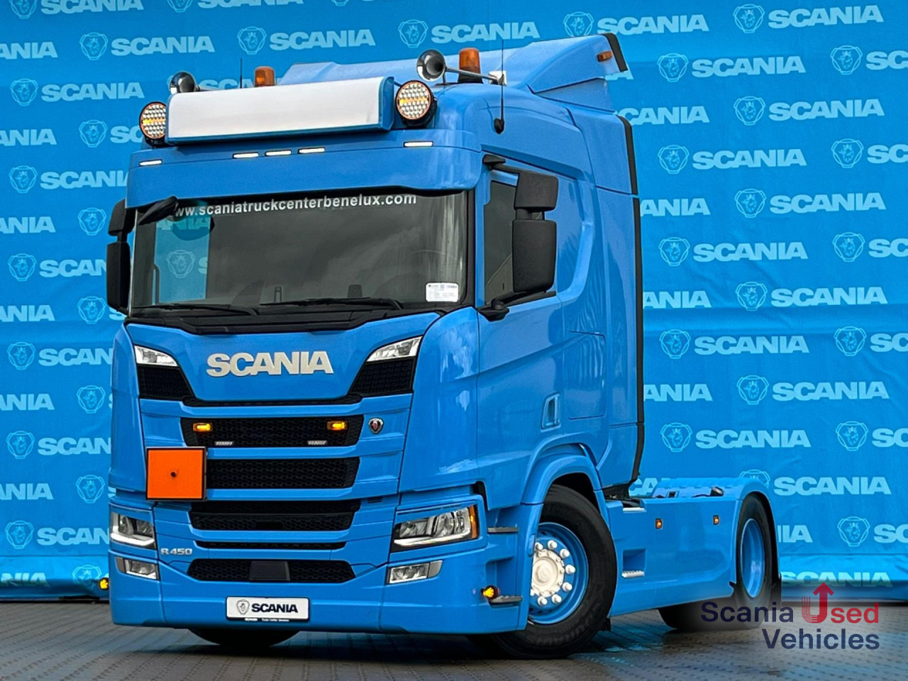 SCANIA R 450 A4x2NB RETARDER DIFF-L KIPPER HYDRO ADR-FL - Tracteur routier: photos 1 SCANIA R 450 A4x2NB RETARDER DIFF-L KIPPER HYDRO ADR-FL - Tracteur routier: photos 1