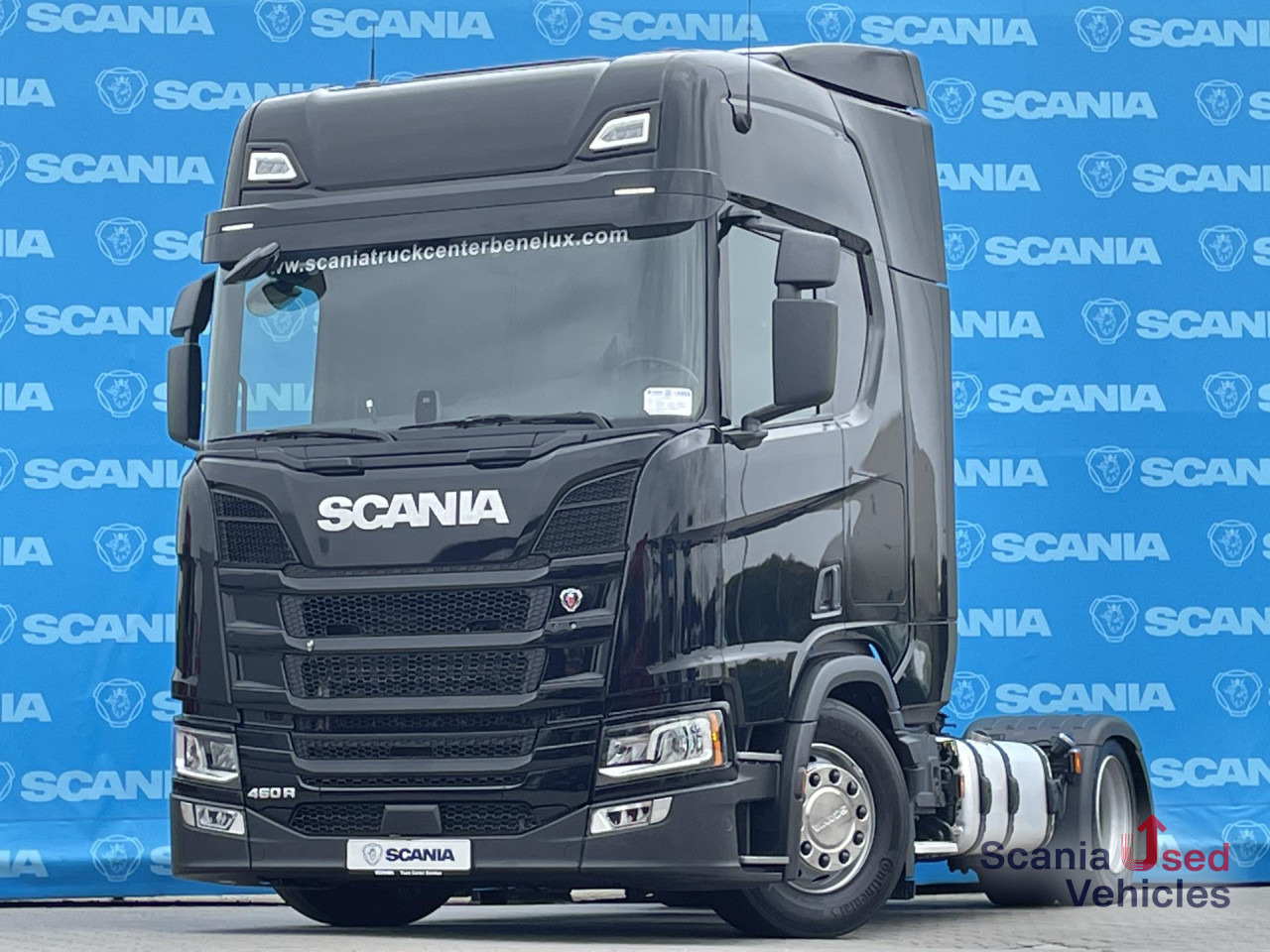 SCANIA R 460 A4x2EB RETARDER P-AIRCO MEGA VECTO 3 - Tracteur routier: photos 1 SCANIA R 460 A4x2EB RETARDER P-AIRCO MEGA VECTO 3 - Tracteur routier: photos 1