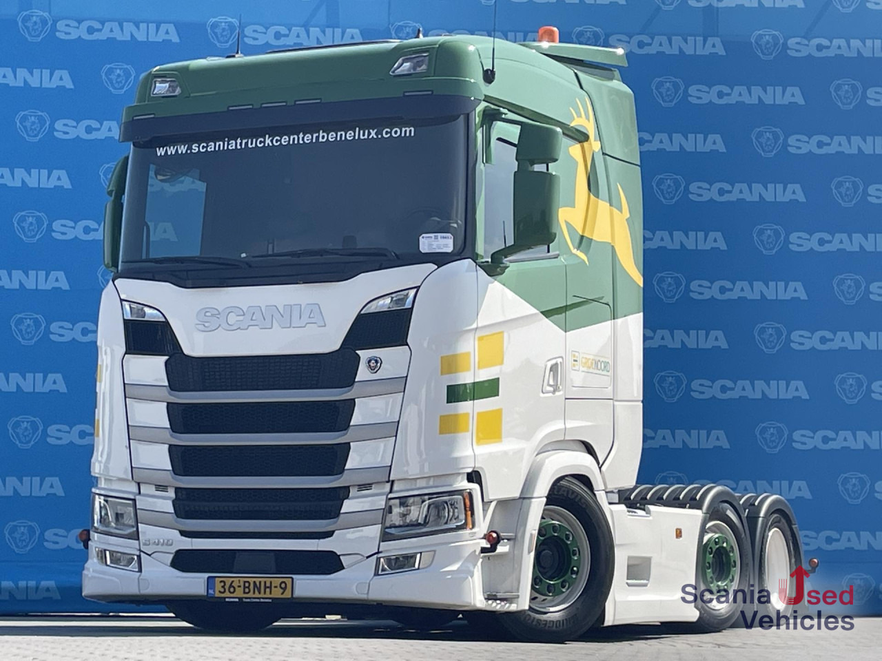 SCANIA S 410 A6x2/4LB RETARDER LED NAVI FULL AIR ACC - Tracteur routier: photos 1 SCANIA S 410 A6x2/4LB RETARDER LED NAVI FULL AIR ACC - Tracteur routier: photos 1