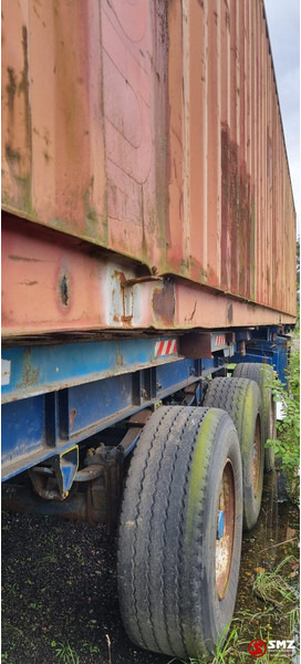 Fruehauf Oplegger container+ 1000 lames steel - Semi-remorque porte-conteneur/ Caisse mobile: photos 3 Fruehauf Oplegger container+ 1000 lames steel - Semi-remorque porte-conteneur/ Caisse mobile: photos 3