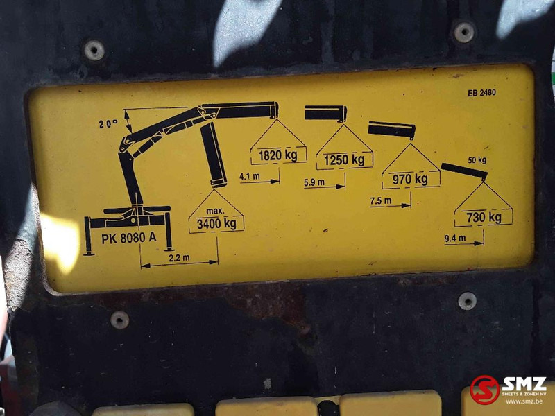 Camion benne, Camion grue Iveco Eurocargo 150 E 18 120000km manual pump: photos 12