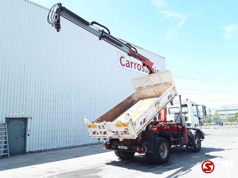 Camion benne, Camion grue Iveco Eurocargo 150 E 18 120000km manual pump: photos 9
