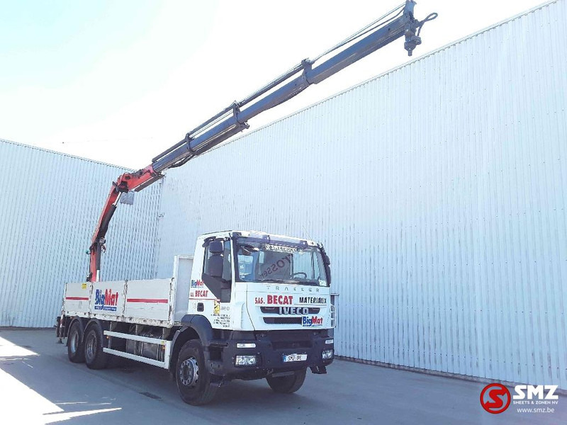 Iveco Trakker 360 Palfinger Pk18002 4+remote - Camion plateau, Camion grue: photos 1 Iveco Trakker 360 Palfinger Pk18002 4+remote - Camion plateau, Camion grue: photos 1