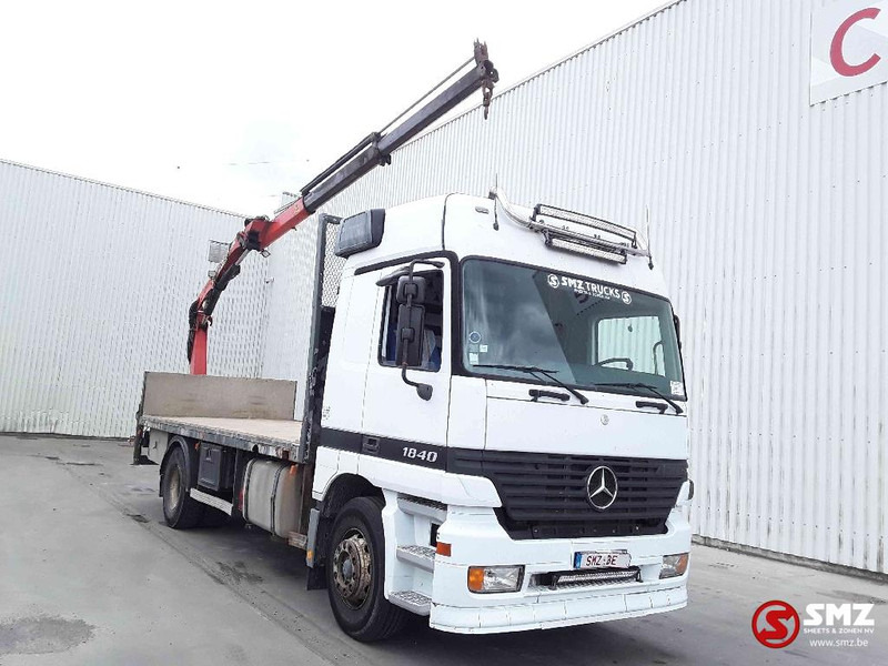 Mercedes-Benz Actros 1840 Palfinger pk7501 remote - Camion plateau, Camion grue: photos 1 Mercedes-Benz Actros 1840 Palfinger pk7501 remote - Camion plateau, Camion grue: photos 1