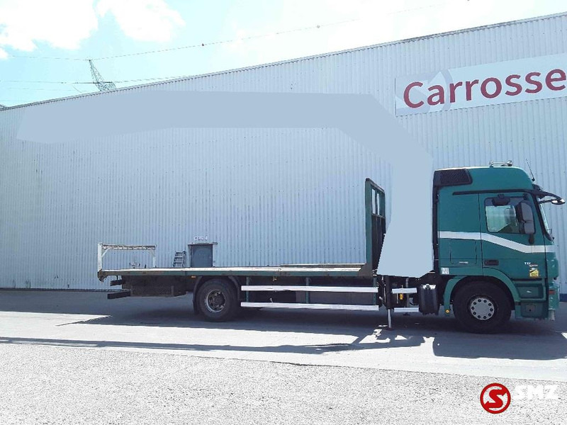 Mercedes-Benz Actros 1841 - Camion plateau, Camion grue: photos 4 Mercedes-Benz Actros 1841 - Camion plateau, Camion grue: photos 4