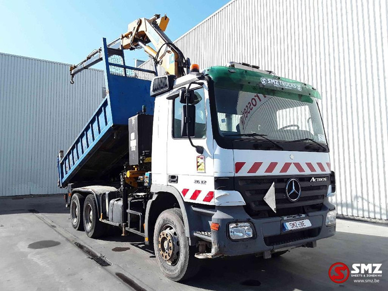 Mercedes-Benz Actros 2632 Effer 170 3s+remote - Camion benne, Camion grue: photos 1 Mercedes-Benz Actros 2632 Effer 170 3s+remote - Camion benne, Camion grue: photos 1
