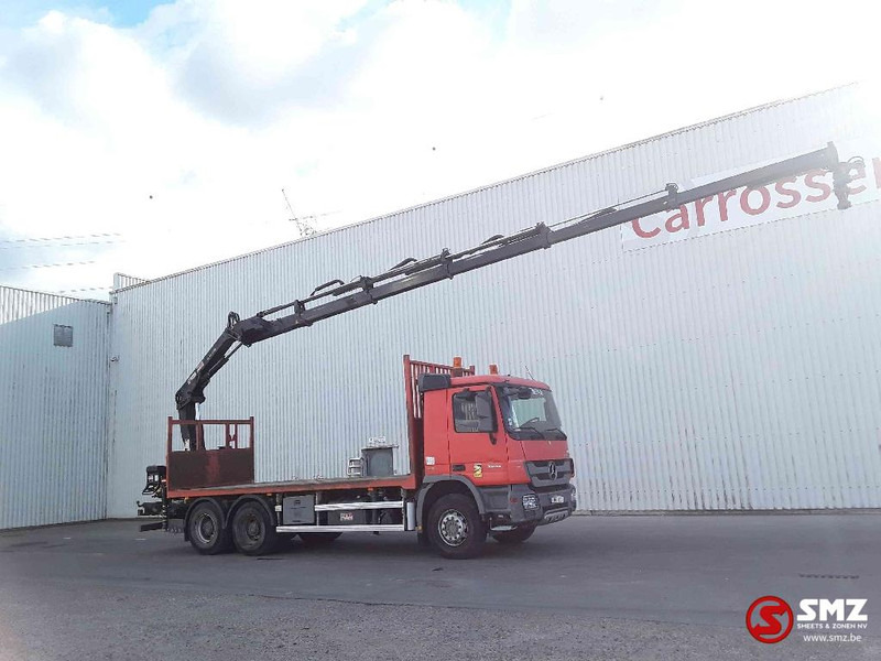 Mercedes-Benz Actros 2641 HIAB 166 ES_5 + remote - Camion plateau, Camion grue: photos 4 Mercedes-Benz Actros 2641 HIAB 166 ES_5 + remote - Camion plateau, Camion grue: photos 4