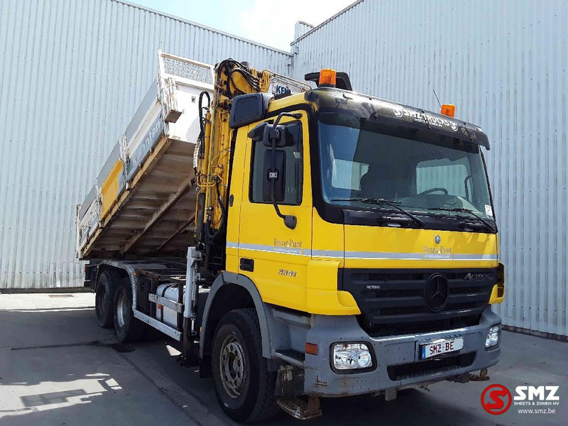 Mercedes-Benz Actros 3336 kennis 1600P 5extensions - Camion benne, Camion grue: photos 1 Mercedes-Benz Actros 3336 kennis 1600P 5extensions - Camion benne, Camion grue: photos 1