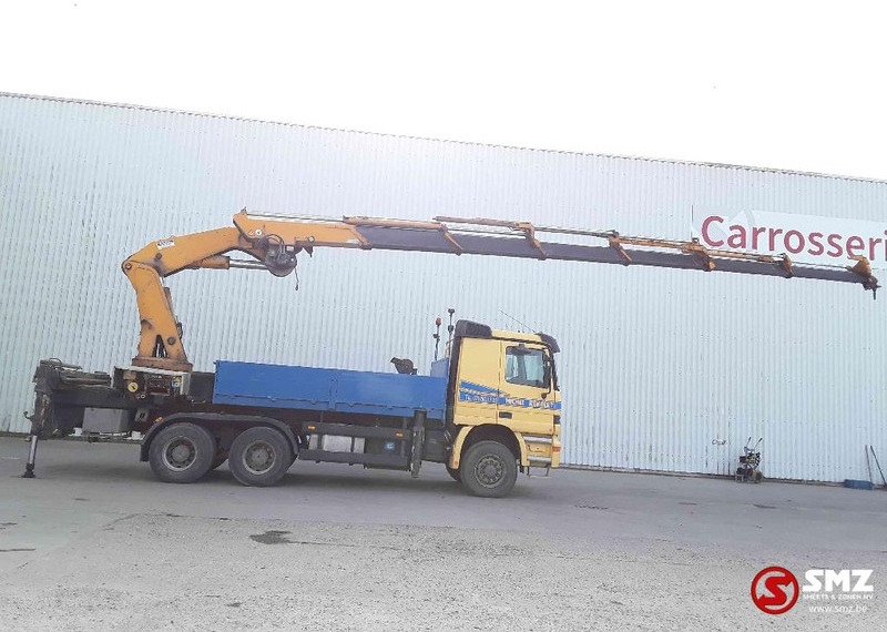 Mercedes-Benz Actros 3340 6x6 Effer 680 6s ext/remote 338'km - Camion plateau, Camion grue: photos 4 Mercedes-Benz Actros 3340 6x6 Effer 680 6s ext/remote 338'km - Camion plateau, Camion grue: photos 4
