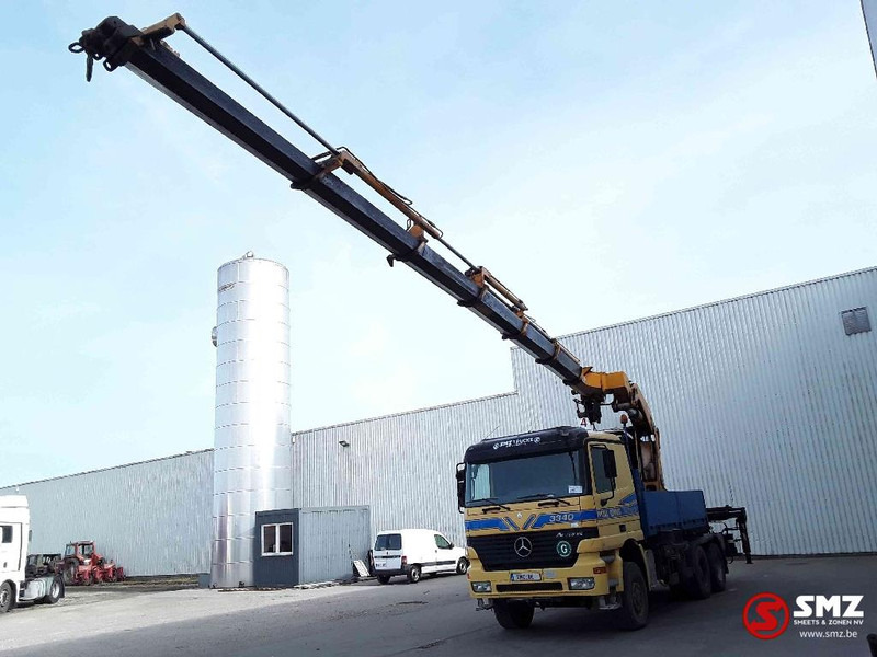 Mercedes-Benz Actros 3340 6x6 Effer 680 6s ext/remote 338'km - Camion plateau, Camion grue: photos 5 Mercedes-Benz Actros 3340 6x6 Effer 680 6s ext/remote 338'km - Camion plateau, Camion grue: photos 5