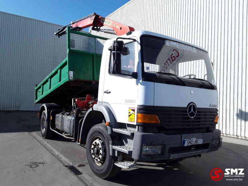 Mercedes-Benz Atego 1828 Palfinger Pk11001 - Camion benne, Camion grue: photos 1 Mercedes-Benz Atego 1828 Palfinger Pk11001 - Camion benne, Camion grue: photos 1