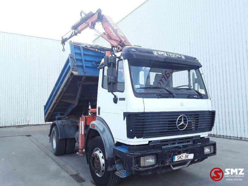 Mercedes-Benz SK 1824 Atlas Ak 80,1 A2 - Camion benne, Camion grue: photos 1 Mercedes-Benz SK 1824 Atlas Ak 80,1 A2 - Camion benne, Camion grue: photos 1
