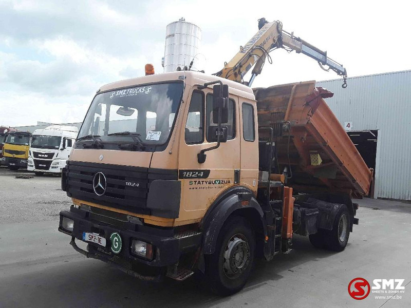 Mercedes-Benz SK 1824 - Camion benne, Camion grue: photos 3 Mercedes-Benz SK 1824 - Camion benne, Camion grue: photos 3