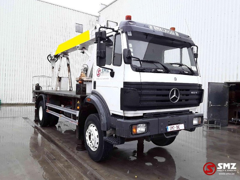 Mercedes-Benz SK 1824 lames/steel - Camion avec nacelle: photos 1 Mercedes-Benz SK 1824 lames/steel - Camion avec nacelle: photos 1