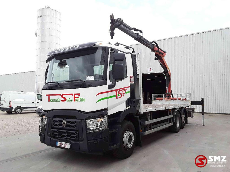 Renault C 430 palfinger pk 1001 remote - Camion plateau, Camion grue: photos 3 Renault C 430 palfinger pk 1001 remote - Camion plateau, Camion grue: photos 3