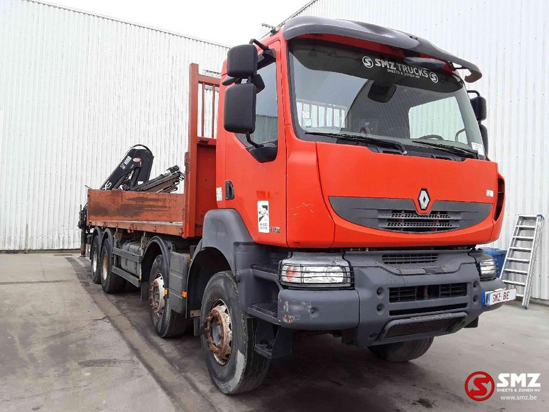 Renault Kerax 430 hiab 166 B- +remote - Camion plateau, Camion grue: photos 1 Renault Kerax 430 hiab 166 B- +remote - Camion plateau, Camion grue: photos 1