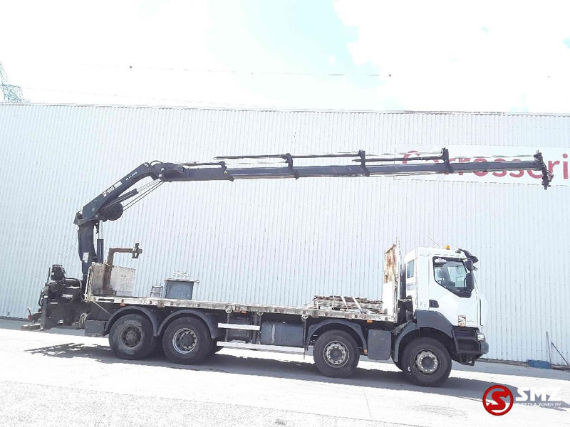 Renault Kerax 430 hiab 211 /4 +remote - Camion plateau, Camion grue: photos 4 Renault Kerax 430 hiab 211 /4 +remote - Camion plateau, Camion grue: photos 4