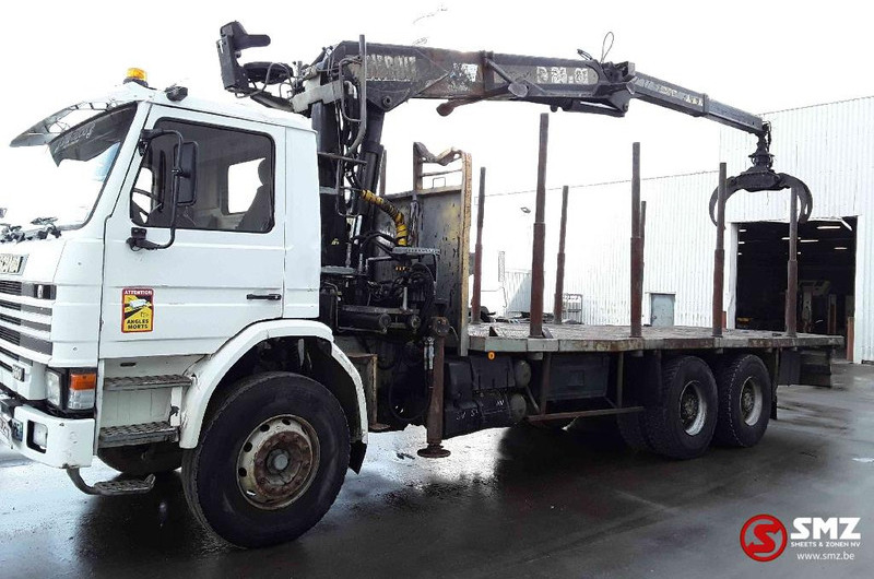 Scania 113 360 Diebolt big axle 12 gear retarder - Camion plateau, Camion grue: photos 5 Scania 113 360 Diebolt big axle 12 gear retarder - Camion plateau, Camion grue: photos 5