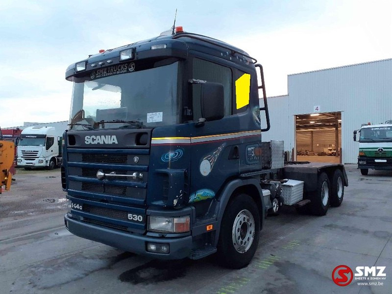Scania 144 530 6x4 lames/meca - Camion plateau: photos 2 Scania 144 530 6x4 lames/meca - Camion plateau: photos 2