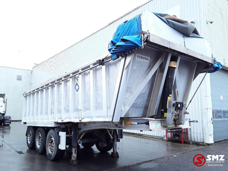 TISVOL Oplegger 4950 kg small dammage - Semi-remorque benne: photos 1 TISVOL Oplegger 4950 kg small dammage - Semi-remorque benne: photos 1