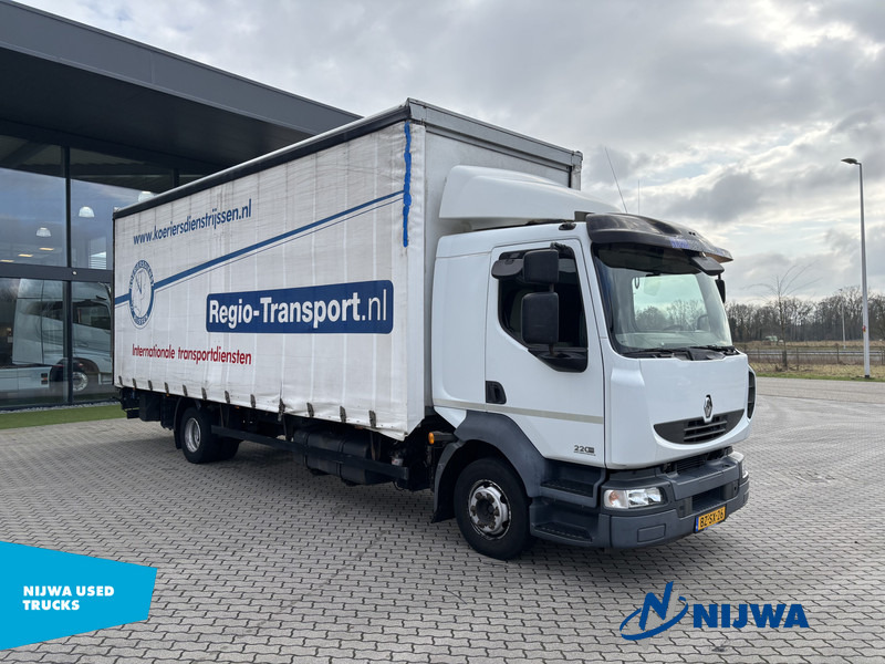 Renault MIDLUM 220 4x2 Schuifzeil + Laadklep - Camion à rideaux coulissants: photos 2 Renault MIDLUM 220 4x2 Schuifzeil + Laadklep - Camion à rideaux coulissants: photos 2