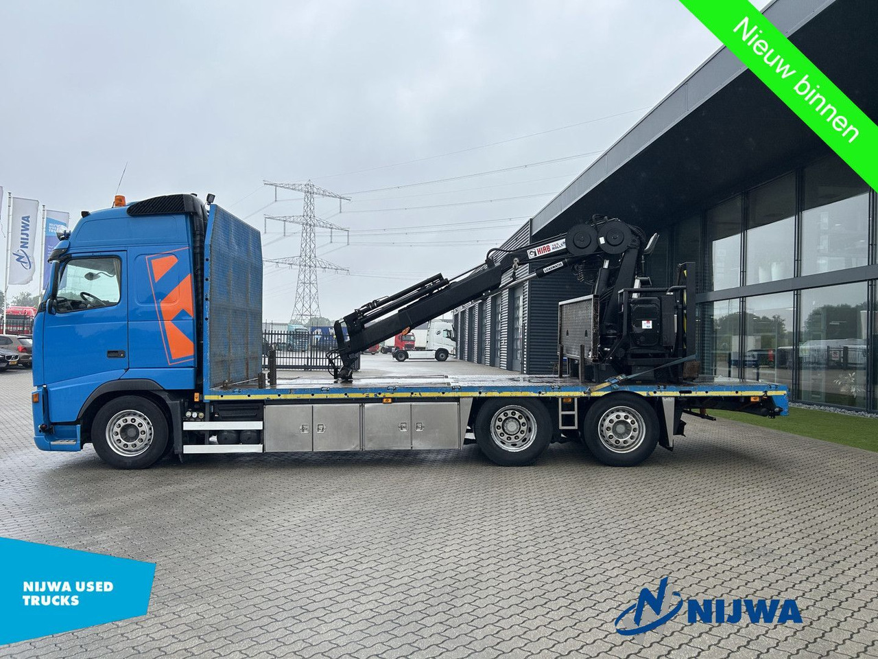 Volvo FH 440 6X2 Hiab 165 roller kraan - Camion grue: photos 5 Volvo FH 440 6X2 Hiab 165 roller kraan - Camion grue: photos 5
