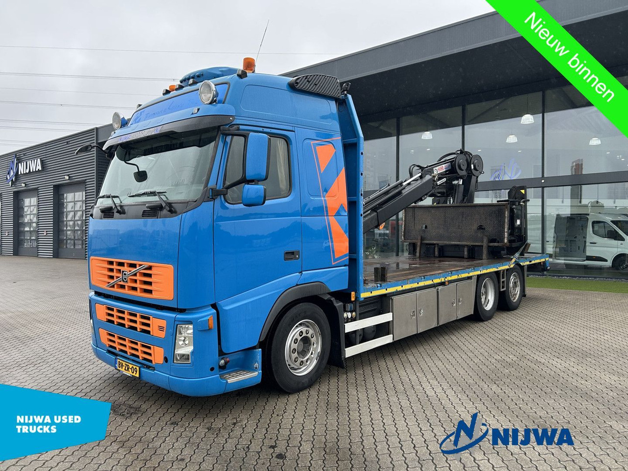 Volvo FH 440 6X2 Hiab 165 roller kraan - Camion grue: photos 1 Volvo FH 440 6X2 Hiab 165 roller kraan - Camion grue: photos 1