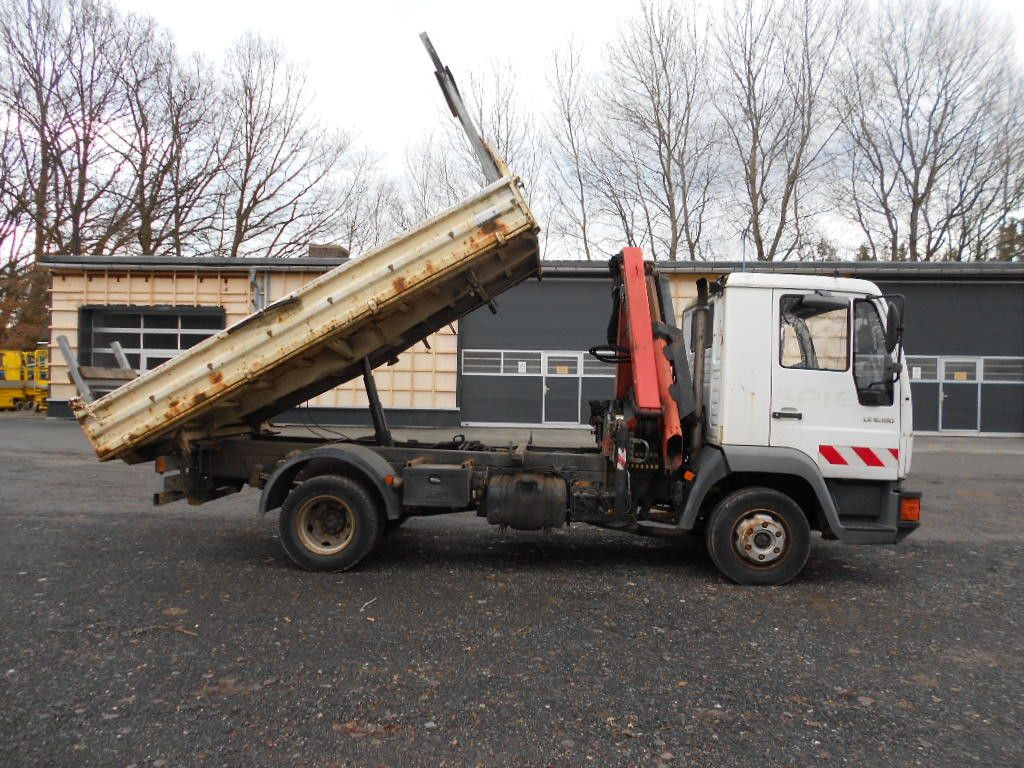 MAN MAN LE8.150 mit Palfinger PKG7001 - Camion benne, Camion grue: photos 3 MAN MAN LE8.150 mit Palfinger PKG7001 - Camion benne, Camion grue: photos 3