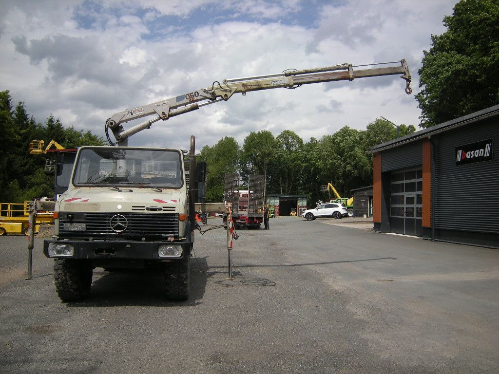 Unimog U1250 mit Kran - Véhicule utilitaire benne: photos 5 Unimog U1250 mit Kran - Véhicule utilitaire benne: photos 5