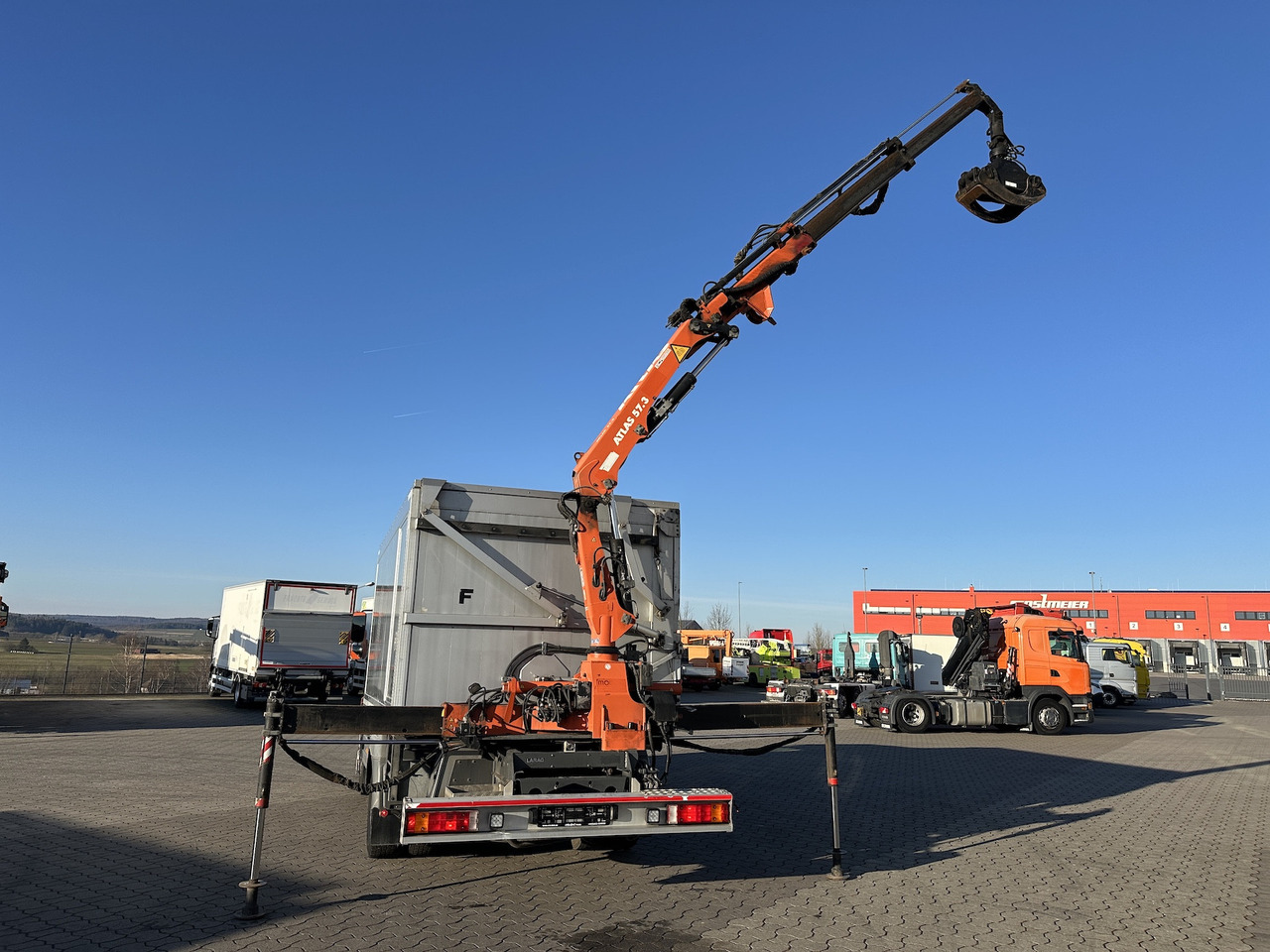 Mercedes-Benz Atego 1529 4x2  Atlas 57.3-A2   Kadaverkipper - Autre matériel: photos 4 Mercedes-Benz Atego 1529 4x2  Atlas 57.3-A2   Kadaverkipper - Autre matériel: photos 4