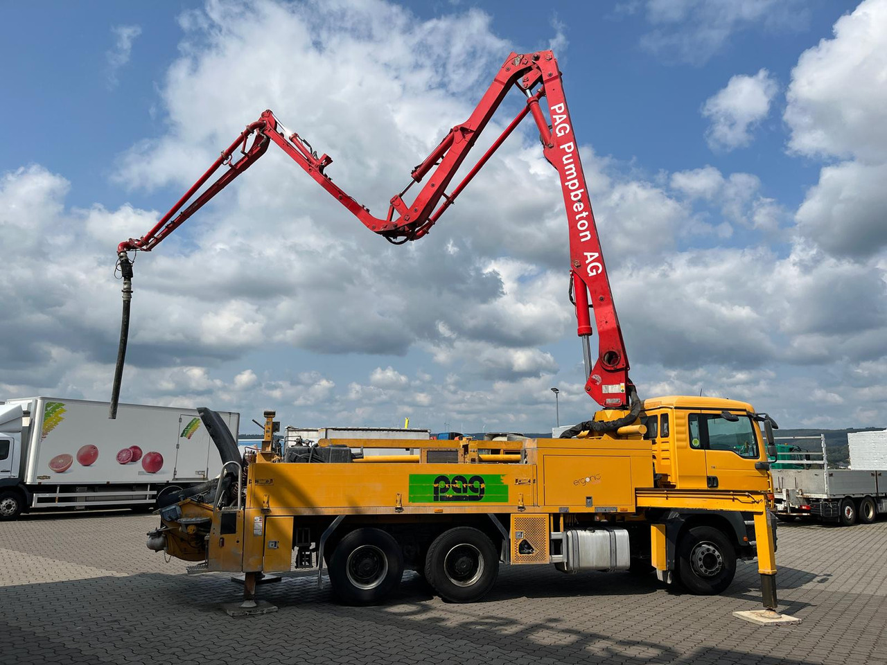 MAN 26.360 6x4 Putzmeister 24 m Hallenpumpe - Camion pompe: photos 4 MAN 26.360 6x4 Putzmeister 24 m Hallenpumpe - Camion pompe: photos 4