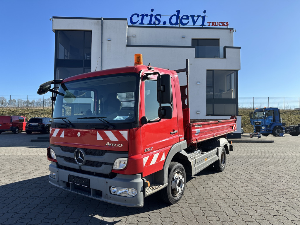 Mercedes-Benz Atego 822 4x2 Meiller Dreiseitenkipper AHK - Camion benne: photos 1 Mercedes-Benz Atego 822 4x2 Meiller Dreiseitenkipper AHK - Camion benne: photos 1