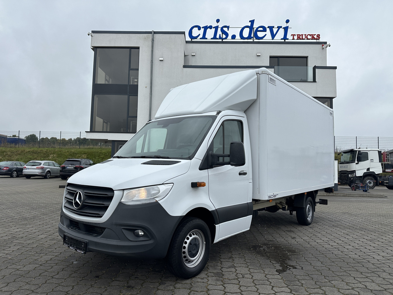 Mercedes-Benz Sprinter 319 CDI Koffer LBW RFK SH Tempomat - Fourgon: photos 1 Mercedes-Benz Sprinter 319 CDI Koffer LBW RFK SH Tempomat - Fourgon: photos 1