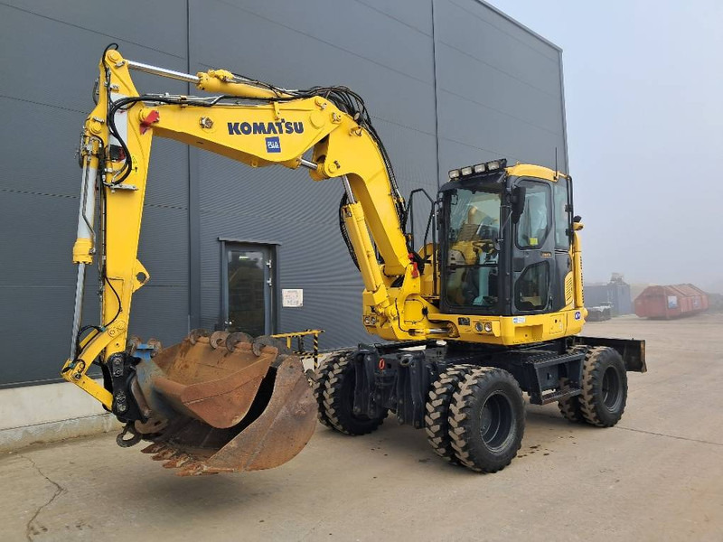Komatsu PW118MR-11 - Pelle sur pneus: photos 2 Komatsu PW118MR-11 - Pelle sur pneus: photos 2