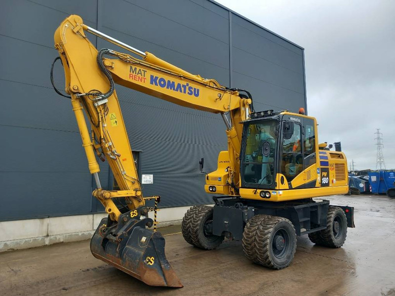 Komatsu PW180-11E0 - Pelle sur pneus: photos 3 Komatsu PW180-11E0 - Pelle sur pneus: photos 3