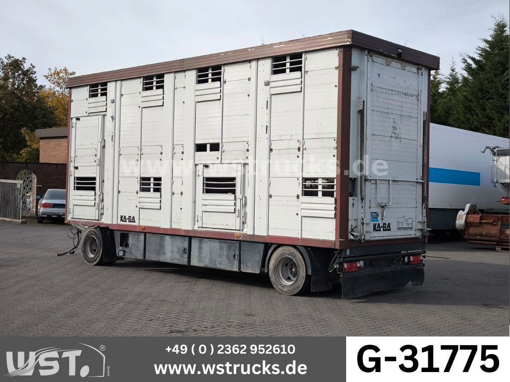 KABA 2 Stock Hubdach Vollalu 7,30m Viehanhänger - Remorque bétaillère: photos 1 KABA 2 Stock Hubdach Vollalu 7,30m Viehanhänger - Remorque bétaillère: photos 1
