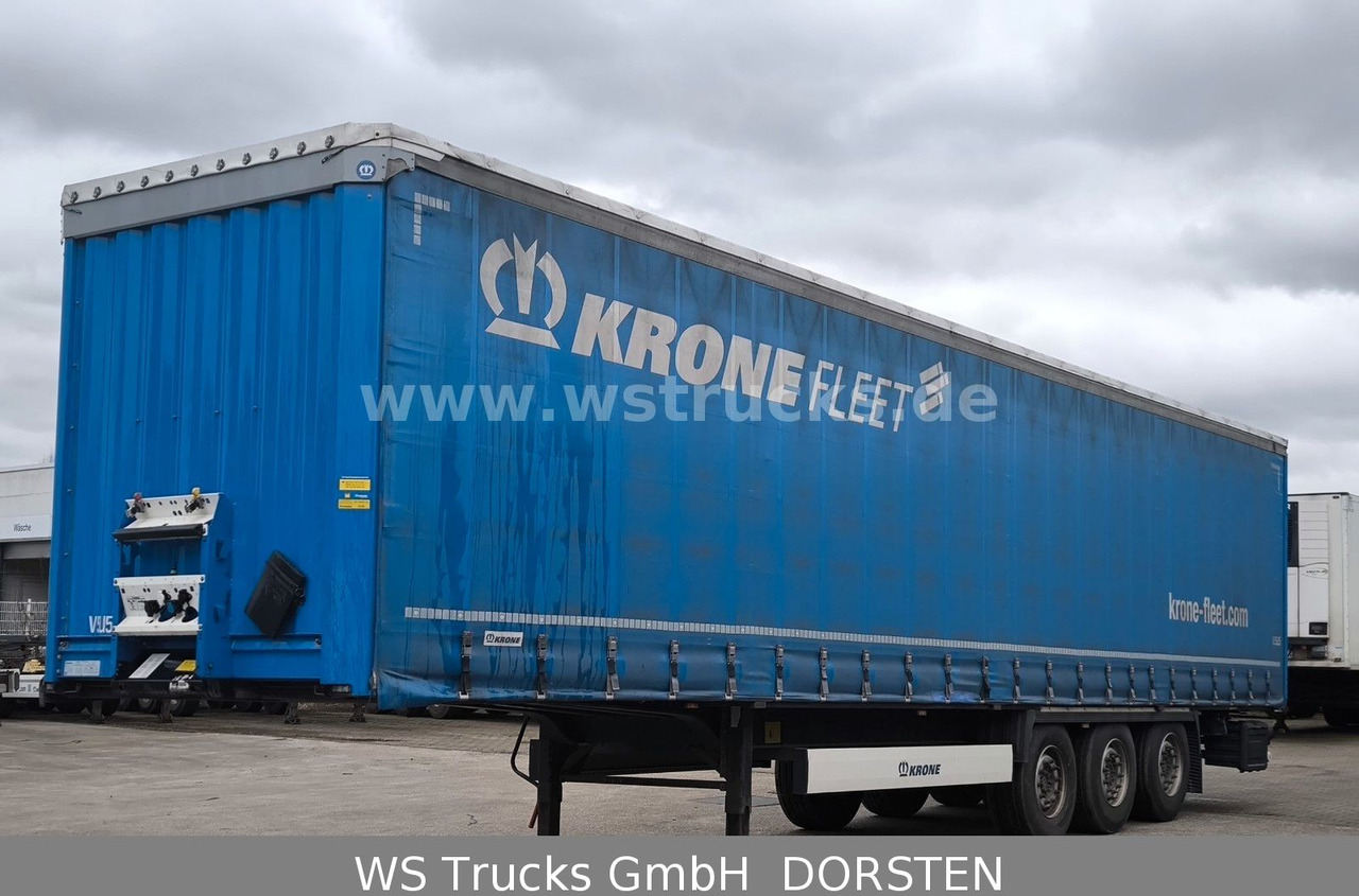 Krone SD 27 Planauflieger mit Edscha | ABS, EBS, XL - Semi-remorque rideaux coulissants: photos 2 Krone SD 27 Planauflieger mit Edscha | ABS, EBS, XL - Semi-remorque rideaux coulissants: photos 2