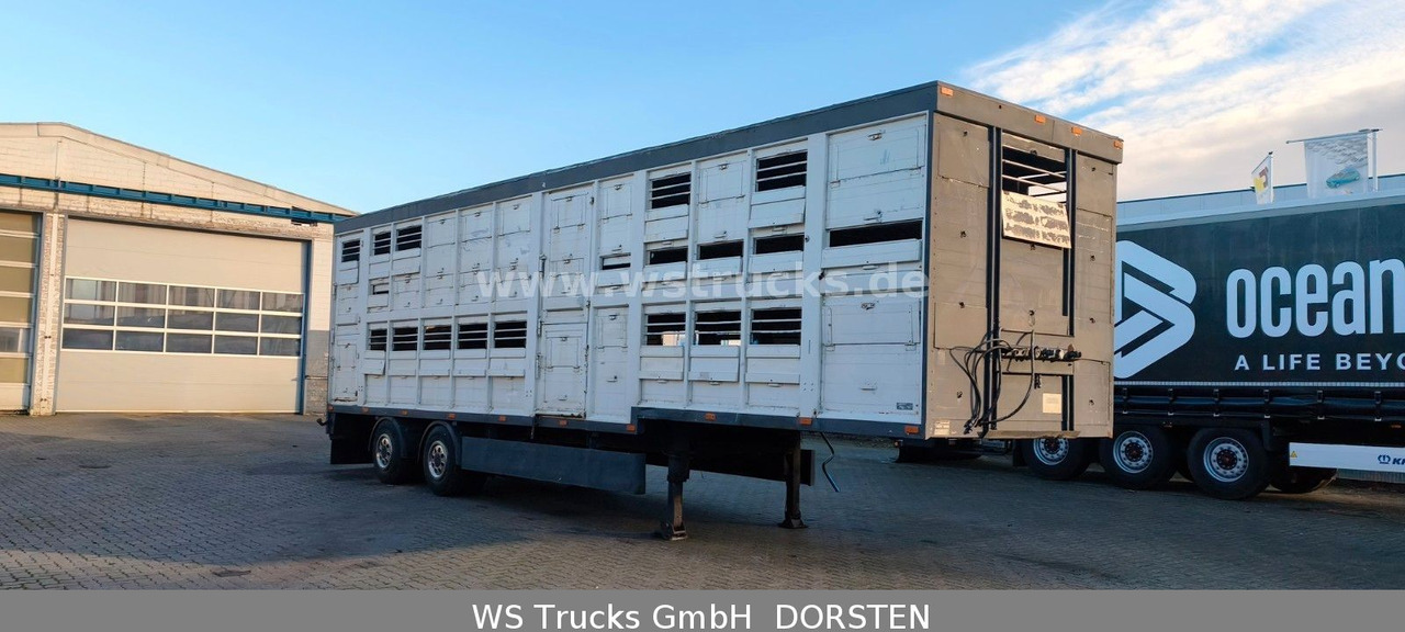 Menke-Janzen 2 Stock Viehauflieger | Spindel - Semi-remorque bétaillère: photos 4 Menke-Janzen 2 Stock Viehauflieger | Spindel - Semi-remorque bétaillère: photos 4