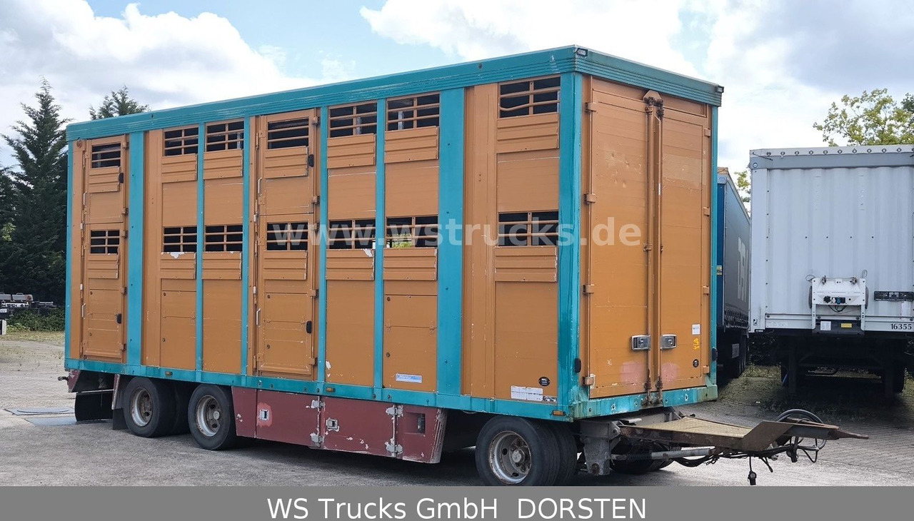 Menke-Janzen Menke 2 Stock Vollalu 8 m Hubdach Viehanhänger - Remorque bétaillère: photos 3 Menke-Janzen Menke 2 Stock Vollalu 8 m Hubdach Viehanhänger - Remorque bétaillère: photos 3