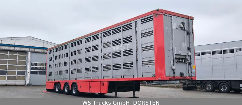 Semi-remorque bétaillère Menke-Janzen Menke 4 Stock Lenk Lift Typ2 Lüfter Dusche Tränk: photos 1