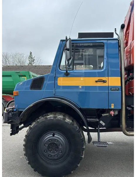 Camion, Camion grue neuf Unimog U 1500 (425) Ferrari Kran 147.2A*Jib* TÜV NEU!: photos 7