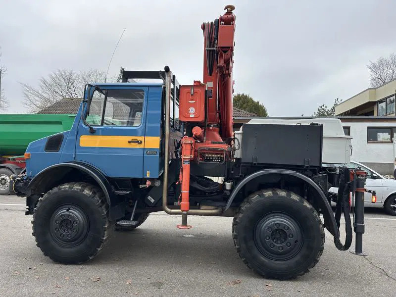 Camion, Camion grue neuf Unimog U 1500 (425) Ferrari Kran 147.2A*Jib* TÜV NEU!: photos 10